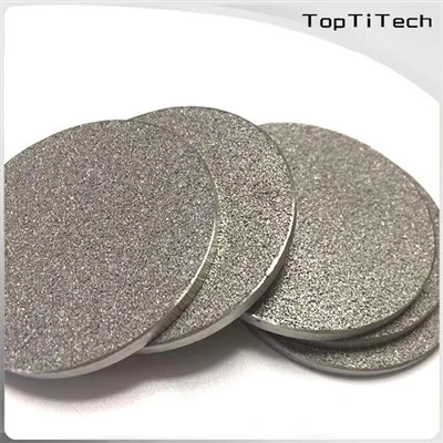 Sintered Titanium Frit Pou PEM Electrolyzers