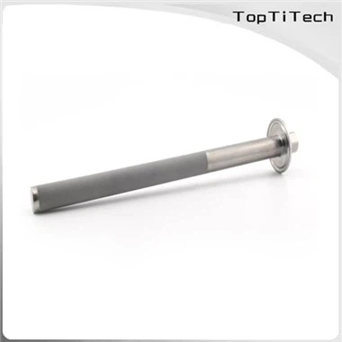 Sintered metal poreux gaz Sparger/diffuseur segondè porosite