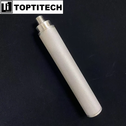 5µm Inconel 600 Filtè Sinteré Pou Gaz Tanperati Kowozif segondè-