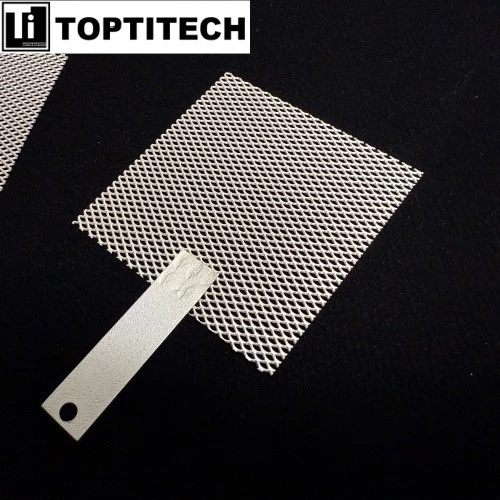 Platinized Titanium Expanded Mesh 4 Platinized Titanium Expanded Mesh 4
