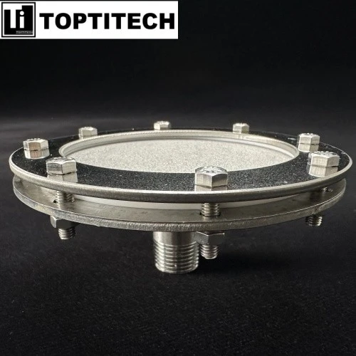 The Titanium Flat Plate Aerator With 1/2''NPT Connector factory